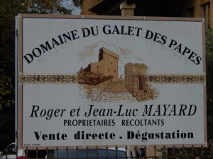 châteauneuf du pape domaine du galet des papes